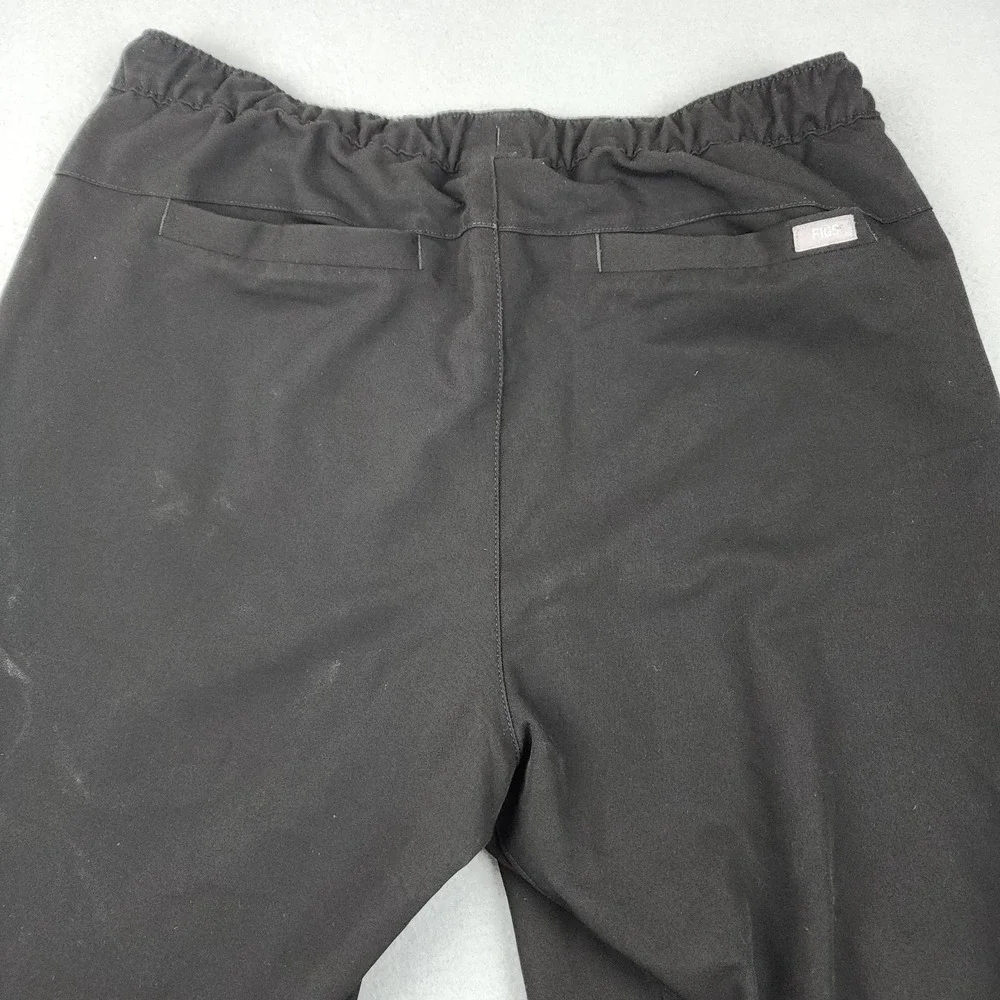 FIGS Technical Tansen Jogger Pants Mens M 32x29 Black Scrub Workwear Stretch